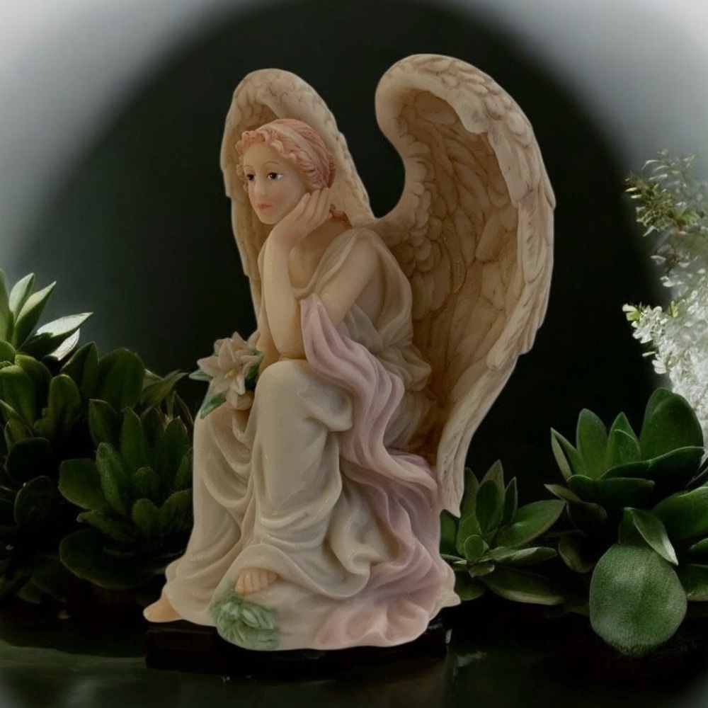 Roman Seraphim Classic Angel Figurine Ophelia ‘Heart Seeker’ 1993 Retired, Rare - Picture 6 of 10